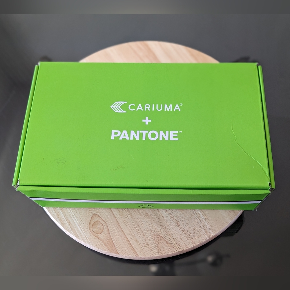 NWT Cariuma × Pantone Plaza Taupe Canvas Sneakers - Size M 6.5/W 8 - Picture 4 of 4